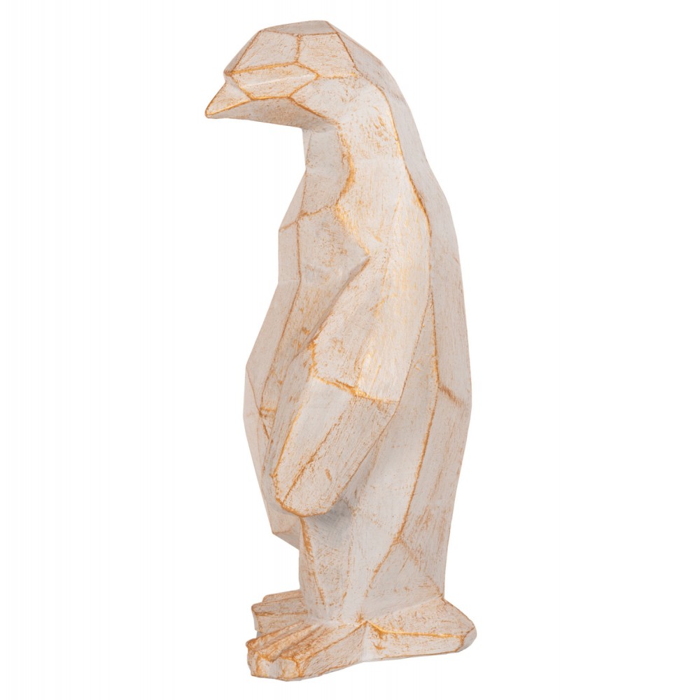 Διακοσμητικό δαπέδου σε χρώμα λευκό/χρυσό 30x20x60