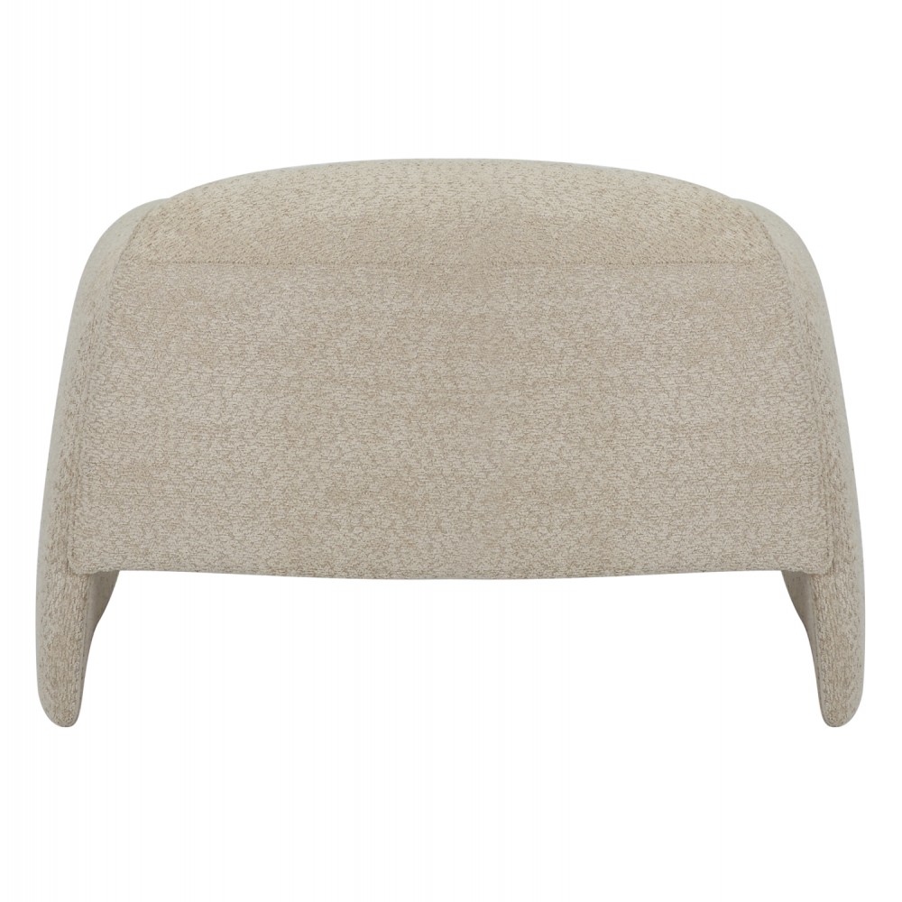 Πολυθρόνα "LAFORGE" από ύφασμα/μέταλλο σε χρώμα μπέζ 100x83x66