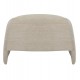 Πολυθρόνα "LAFORGE" από ύφασμα/μέταλλο σε χρώμα μπέζ 100x83x66