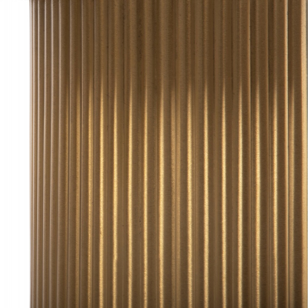 Τραπέζια σαλονιού "CLAD" από μέταλλο σε χρώμα χρυσό/μαύρο Φ110x38