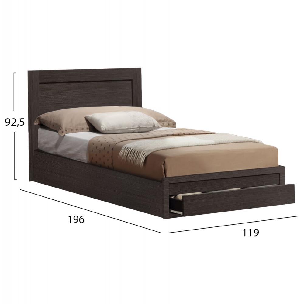 Σετ φοιτητικό πακέτο 3τμχ σε χρώμα zembrano 119x196x30 – 92,5