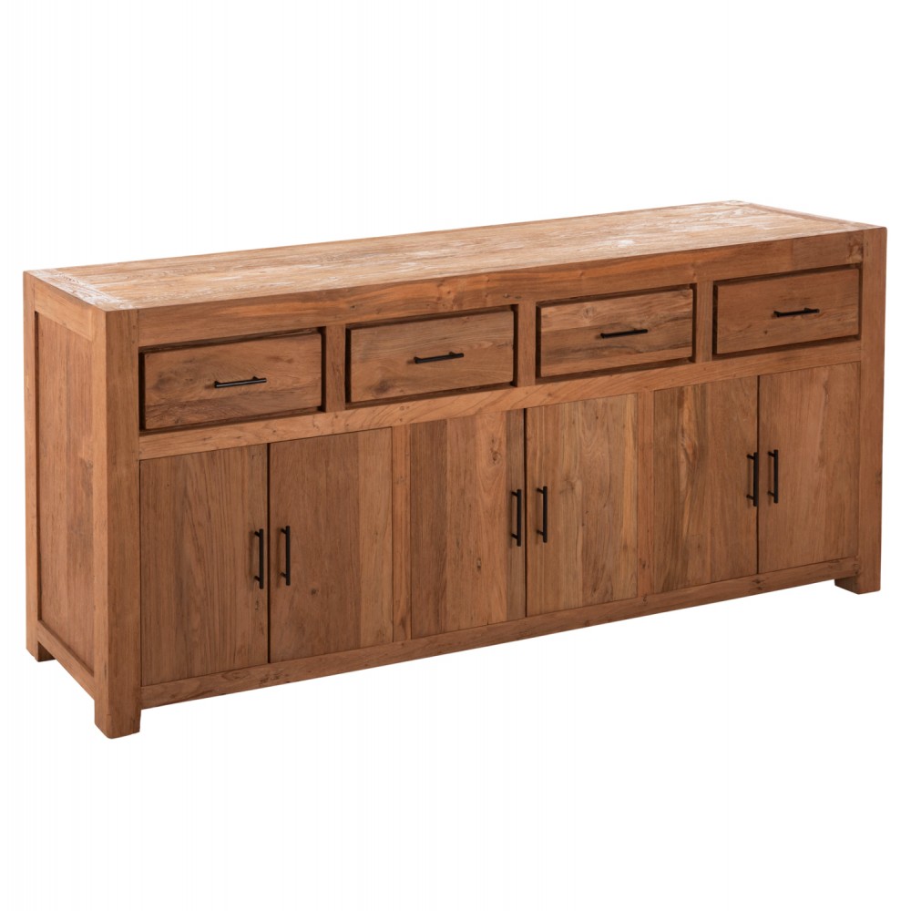 Μπουφές "GRAYSON" σε φυσικό χρώμα 220x50x90