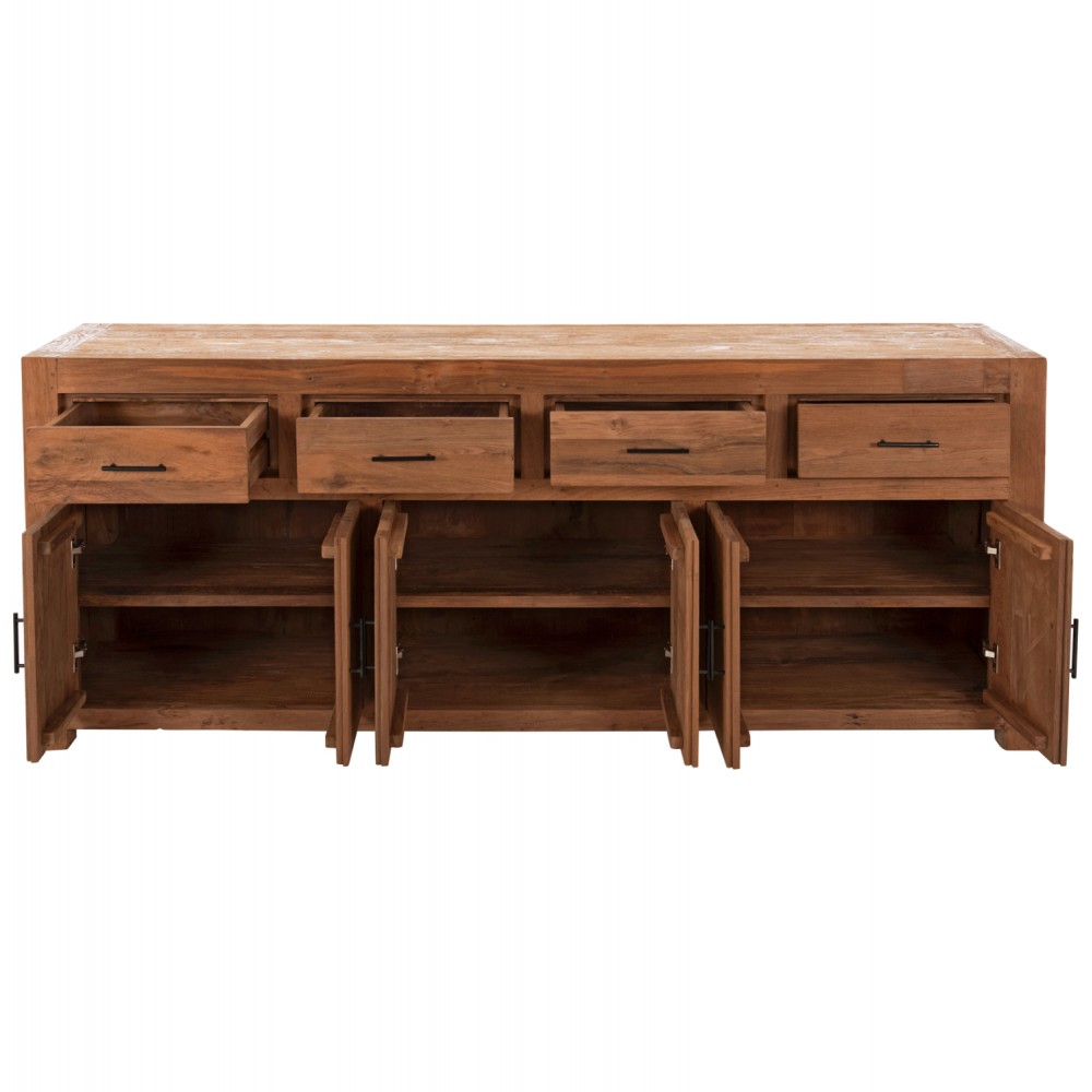 Μπουφές "GRAYSON" σε φυσικό χρώμα 220x50x90