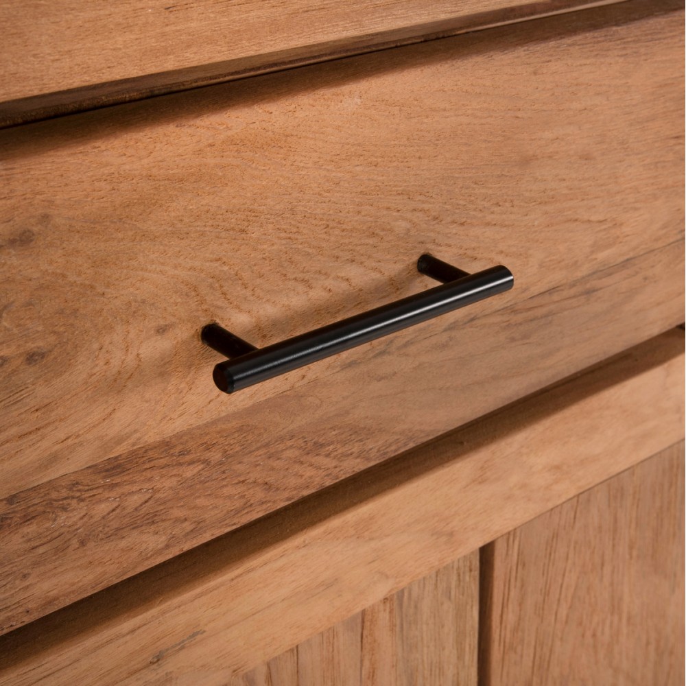 Μπουφές "GRAYSON" σε φυσικό χρώμα 220x50x90