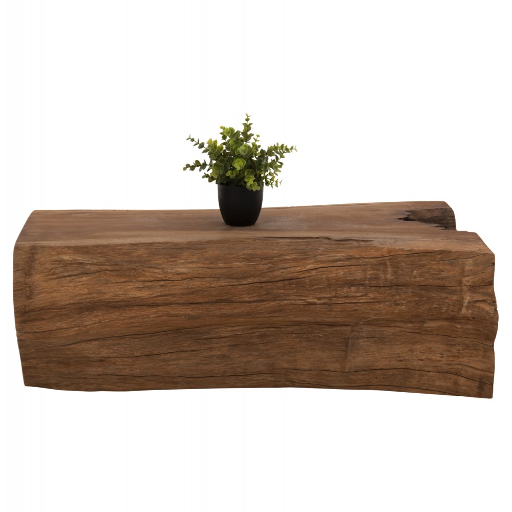 Τραπέζι σαλονιού "TORANKU" από ξύλο σε χρώμα φυσικό 94x57x31