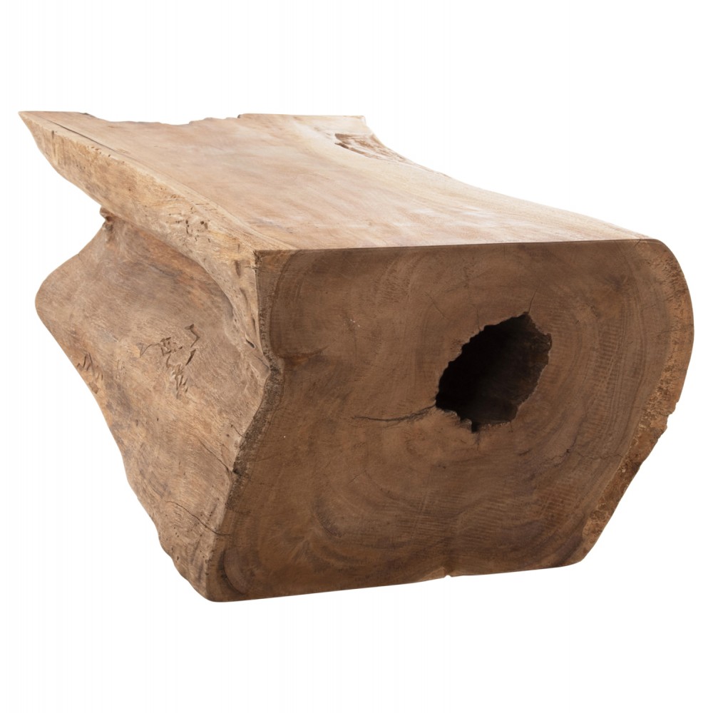 Τραπέζι σαλονιού "TORANKU" από ξύλο σε χρώμα φυσικό 94x57x31