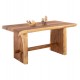 Τραπέζι τραπεζαρίας "EGON" από ξύλο σε χρώμα φυσικό 160x94,5x81,5