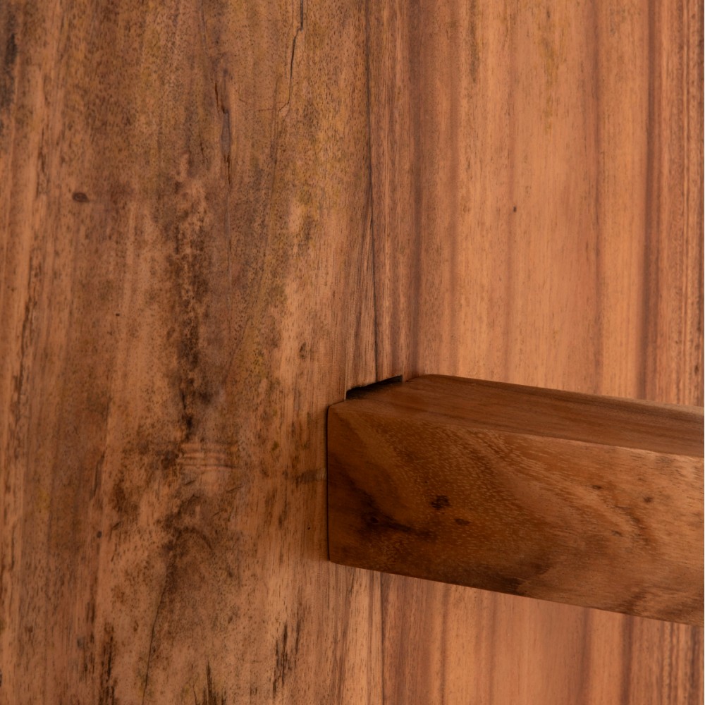 Τραπέζι τραπεζαρίας "EGON" από ξύλο σε χρώμα φυσικό 200x100x80