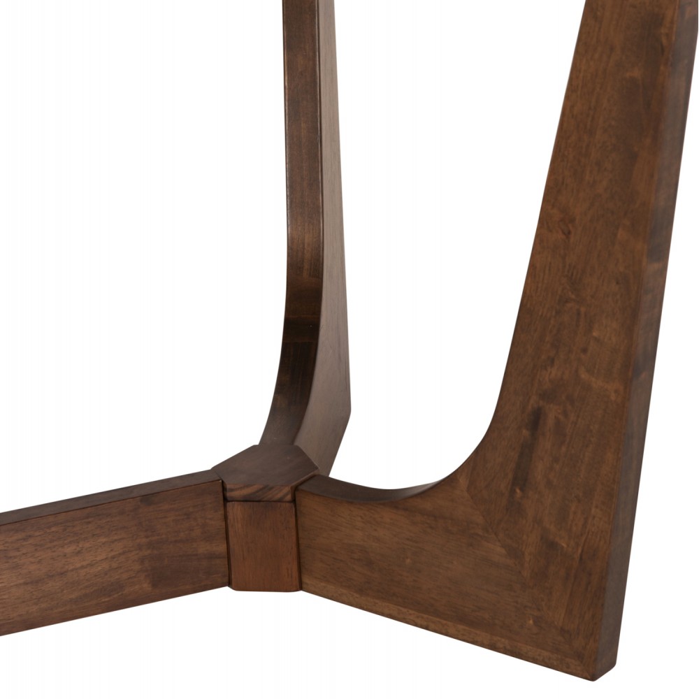 Τραπέζι τραπεζαρίας σε χρώμα καρυδί 200x100x75