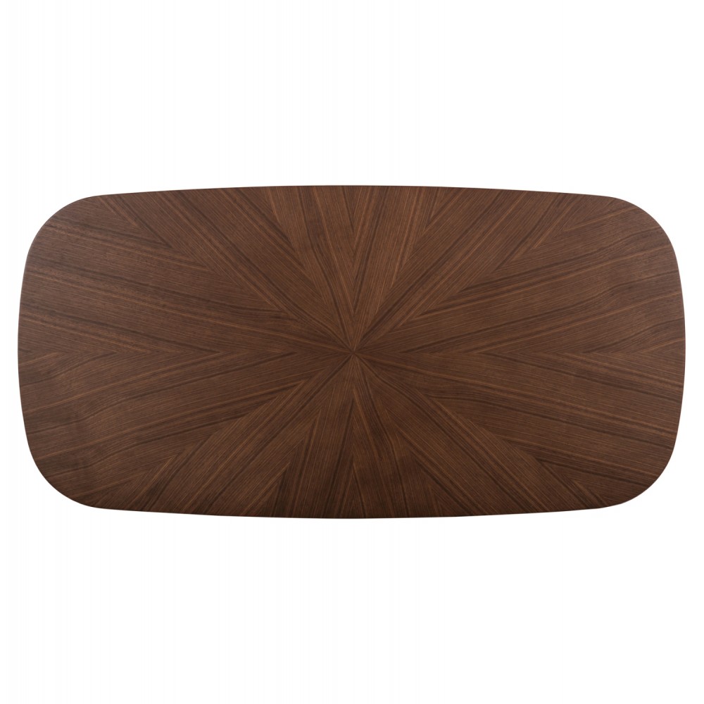 Τραπέζι σαλονιού "RINER" σε χρώμα καρυδί 120x60x45