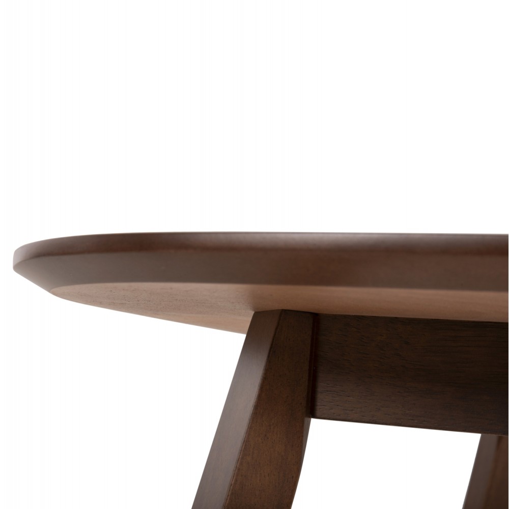 Τραπέζι σαλονιού "RINER" σε χρώμα καρυδί 120x60x45