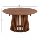 Τραπέζι σαλονιού "FRANTZ" από ξύλο σε χρώμα φυσικό Φ80X45