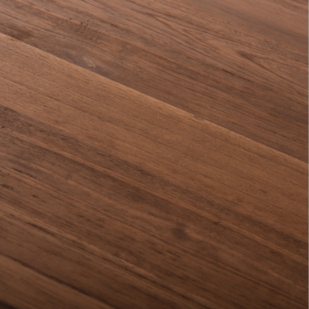 Τραπέζι σαλονιού "FRANTZ" από ξύλο σε χρώμα φυσικό Φ80X45