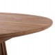 Τραπέζι σαλονιού "FRANTZ" από ξύλο σε χρώμα φυσικό Φ80X45