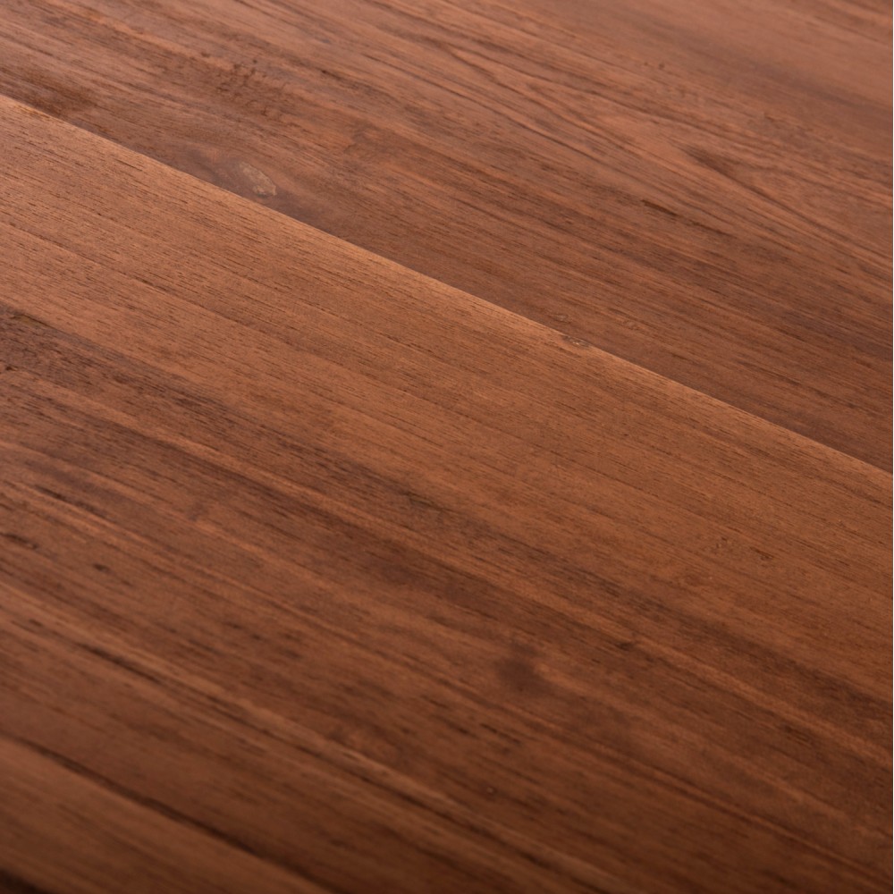 Τραπέζι σαλονιού "FRANTZ" από ξύλο σε χρώμα φυσικό Φ100X45