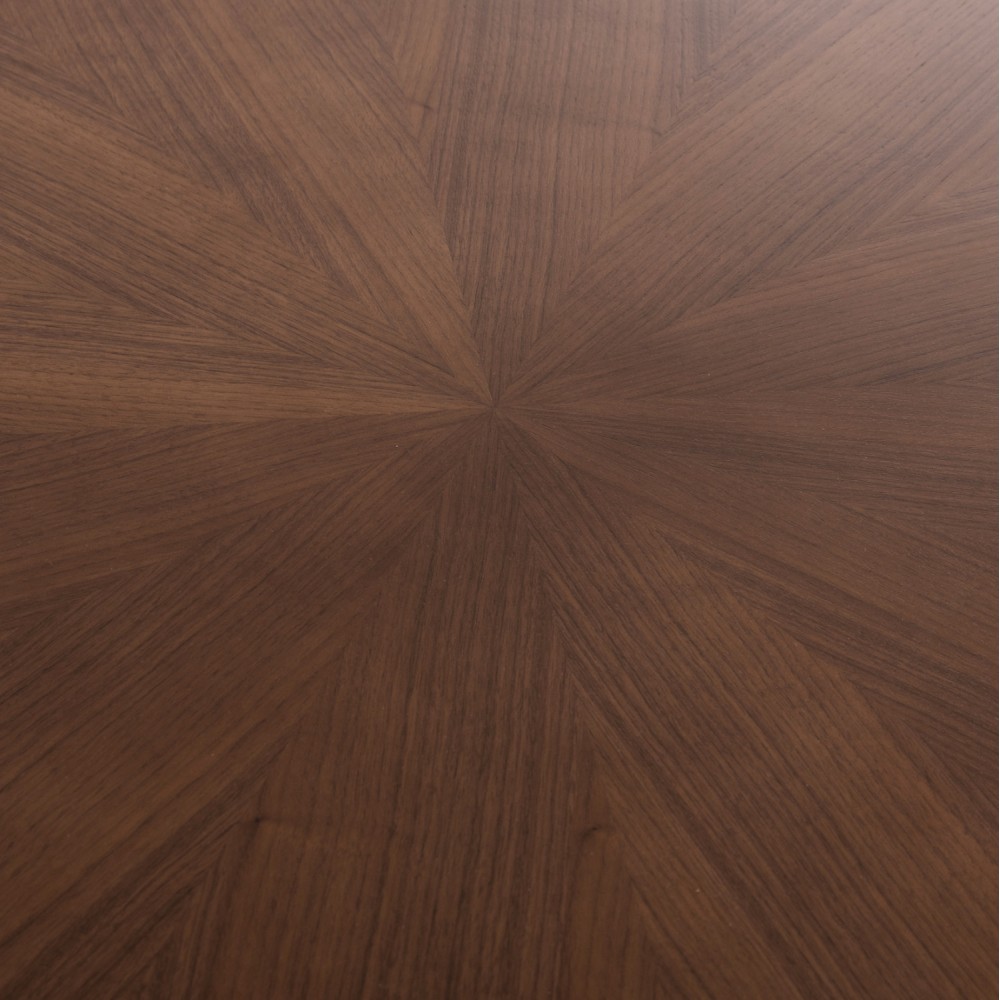 Τραπέζι τραπεζαρίας "RINER" σε χρώμα καρυδί 180x90x76