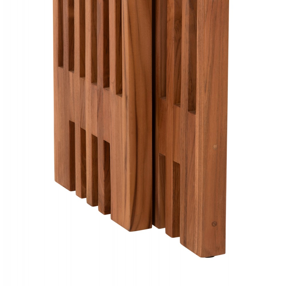 Τραπέζια σαλονιού σετ 2τμχ "NYA" σε χρώμα φυσικό 110x30x46