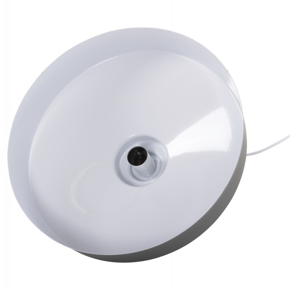 Φωτιστικό οροφής μονόφωτο από μέταλλο σε χρώμα γκρι Φ40x116