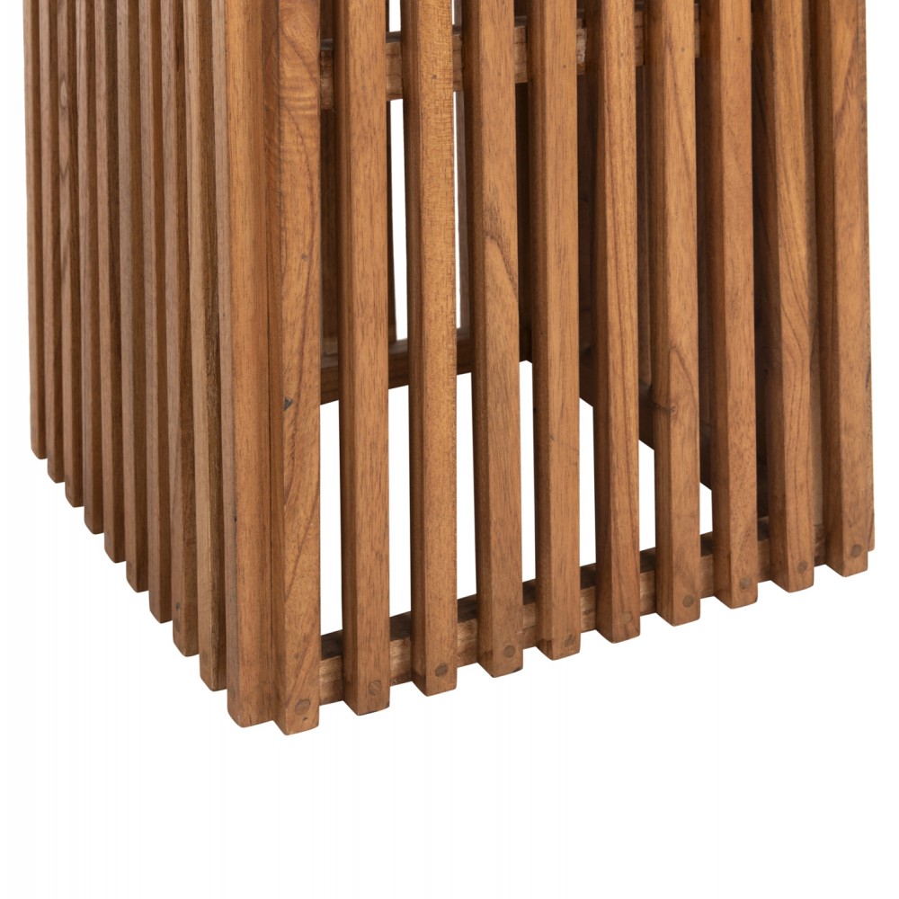 Βάση τραπεζιού "FRANTZ" από μασίφ σε χρώμα φυσικό 60x60x75