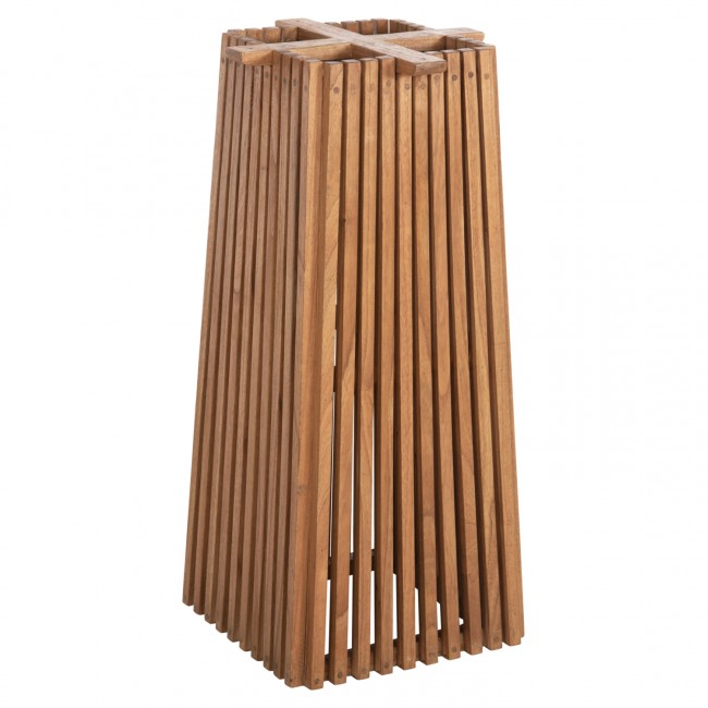 Βάση τραπεζιού "FRANTZ" από μασίφ σε χρώμα φυσικό 40x40x90