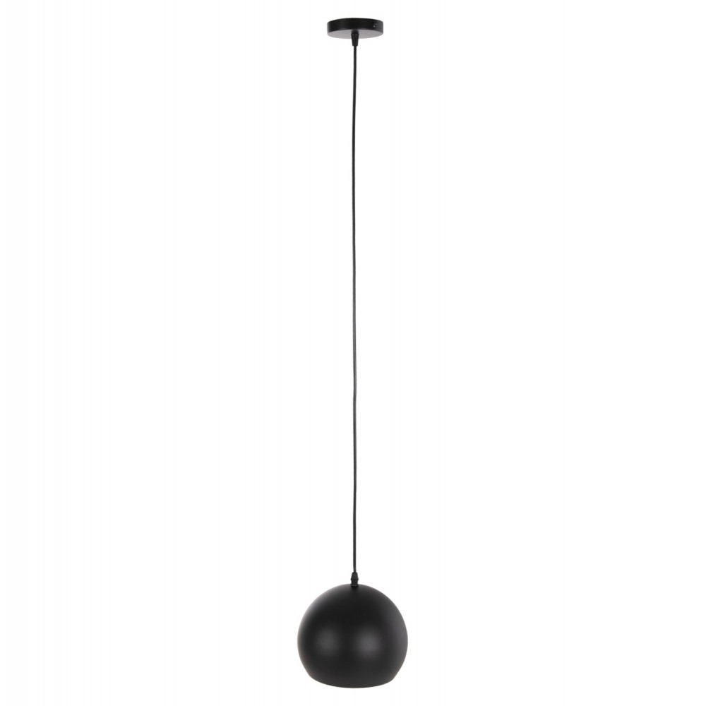 Φωτιστικό οροφής μονόφωτο από μέταλλο σε χρώμα μαύρο 19x19x115