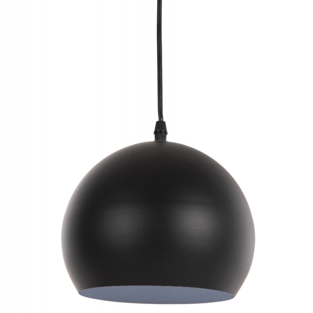 Φωτιστικό οροφής μονόφωτο από μέταλλο σε χρώμα μαύρο 19x19x115