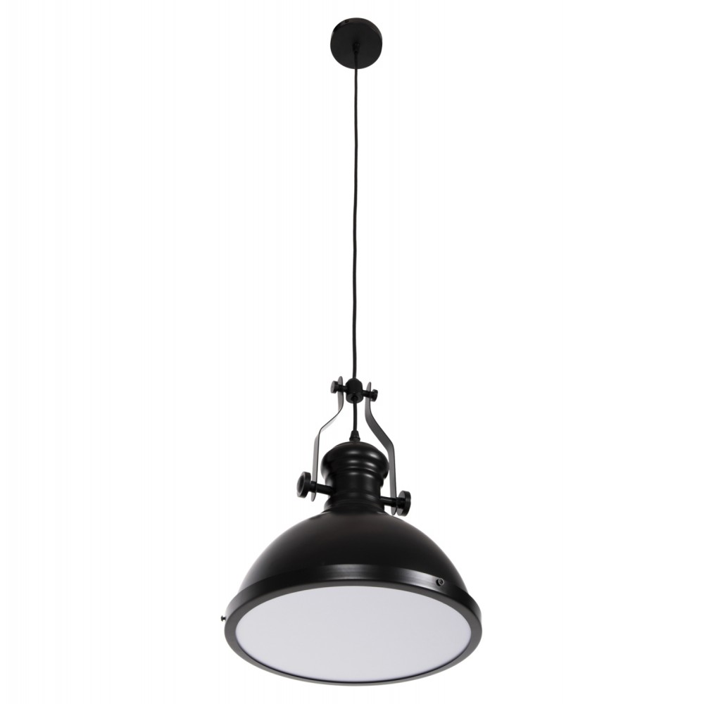 Φωτιστικό οροφής μονόφωτο από μέταλλο σε χρώμα μαύρο 30,5x30,5x118