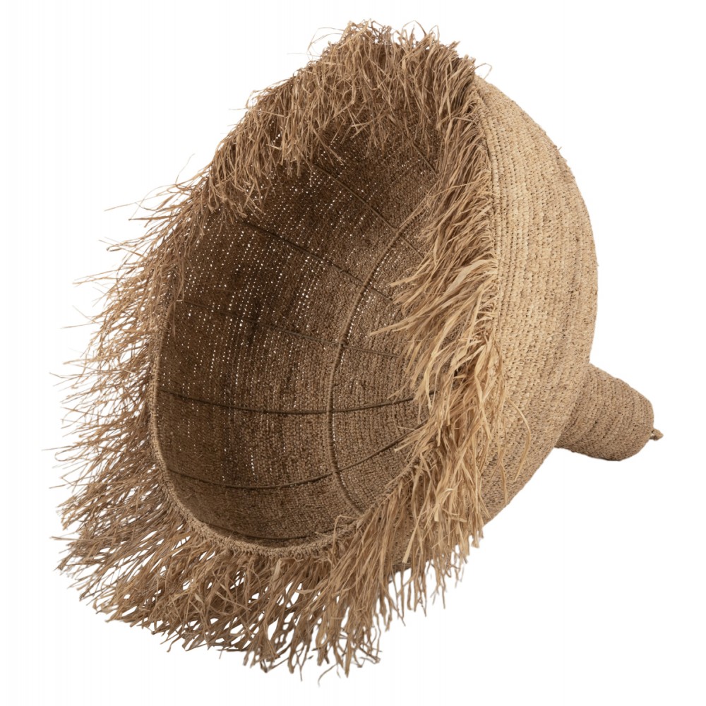 Φωτιστικό οροφής μονόφωτο σε χρώμα φυσικό Φ102x100