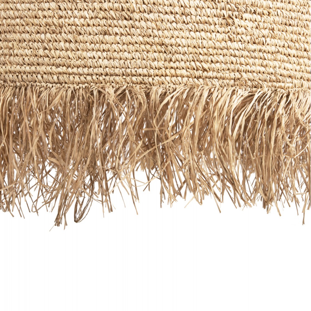 Φωτιστικό οροφής μονόφωτο σε χρώμα φυσικό Φ102x100