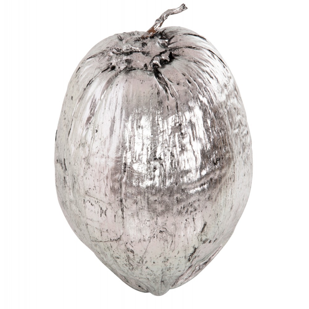 Διακοσμητικό επιτραπέζιο "ΚΑΡΥΔΑ" σε χρώμα ασημί 20x20x20