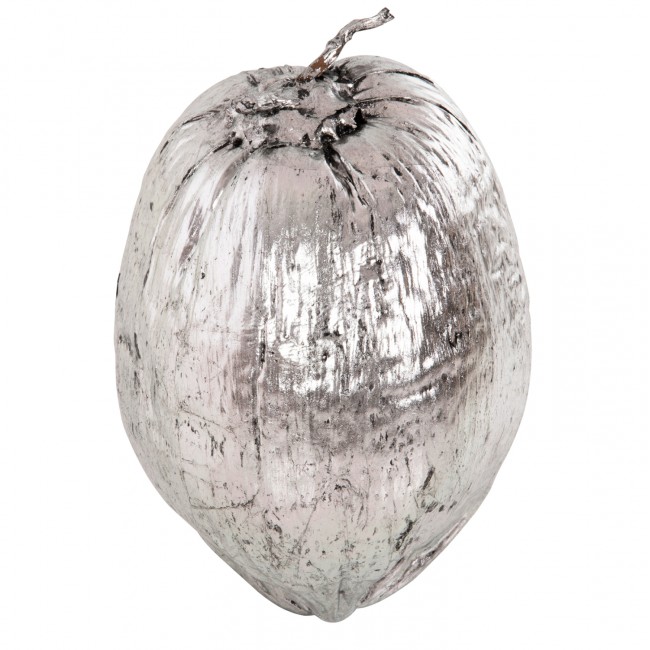 Διακοσμητικό επιτραπέζιο "ΚΑΡΥΔΑ" σε χρώμα ασημί 20x20x20