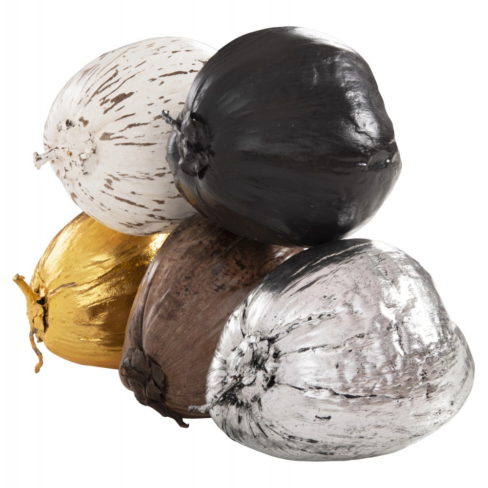 Διακοσμητικό επιτραπέζιο "ΚΑΡΥΔΑ" σε χρώμα καρυδί 20x20x20