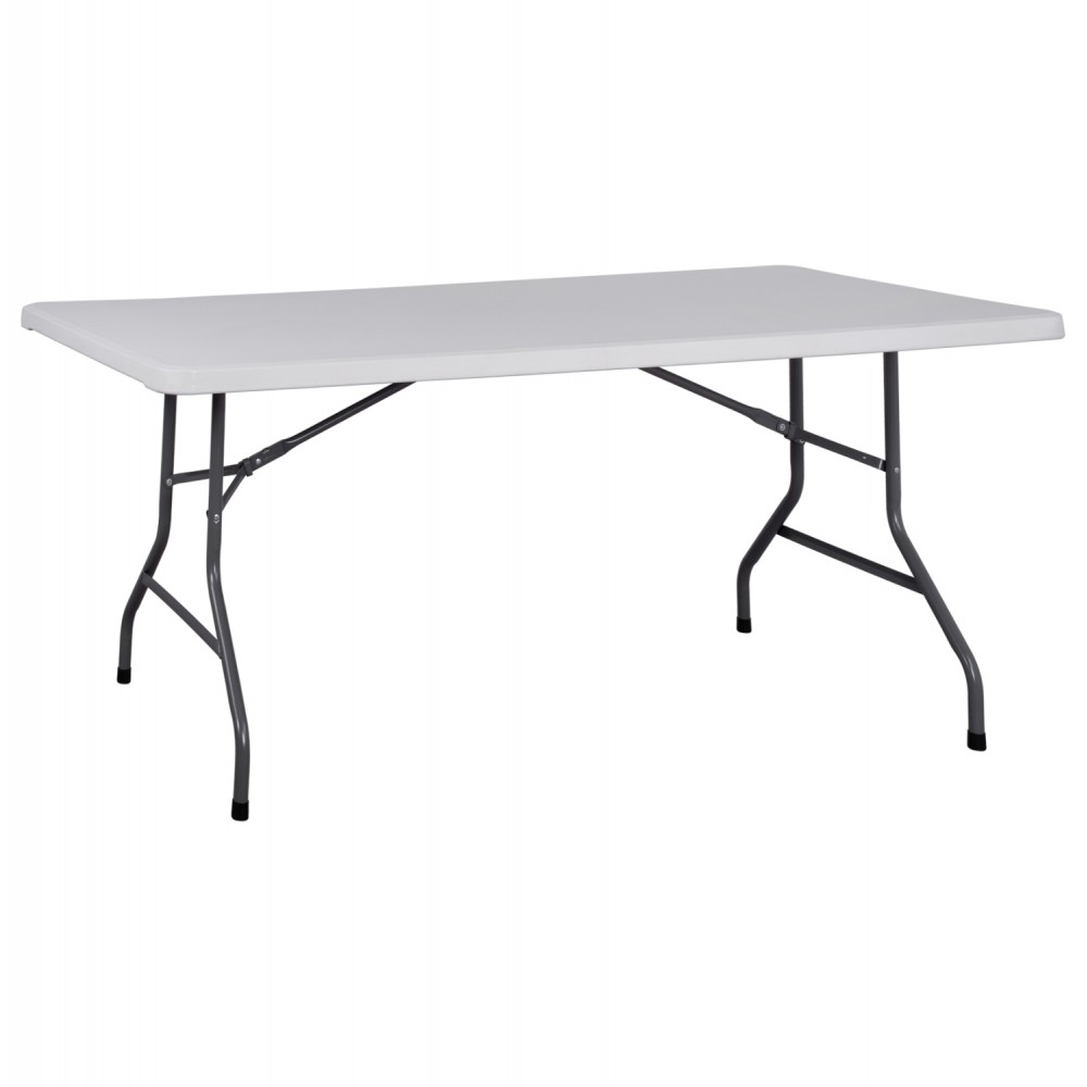 Τραπέζι CATERING-ΣΥΝΕΔΡΙΟΥ σε χρώμα λευκό/γκρι 180x74x74
