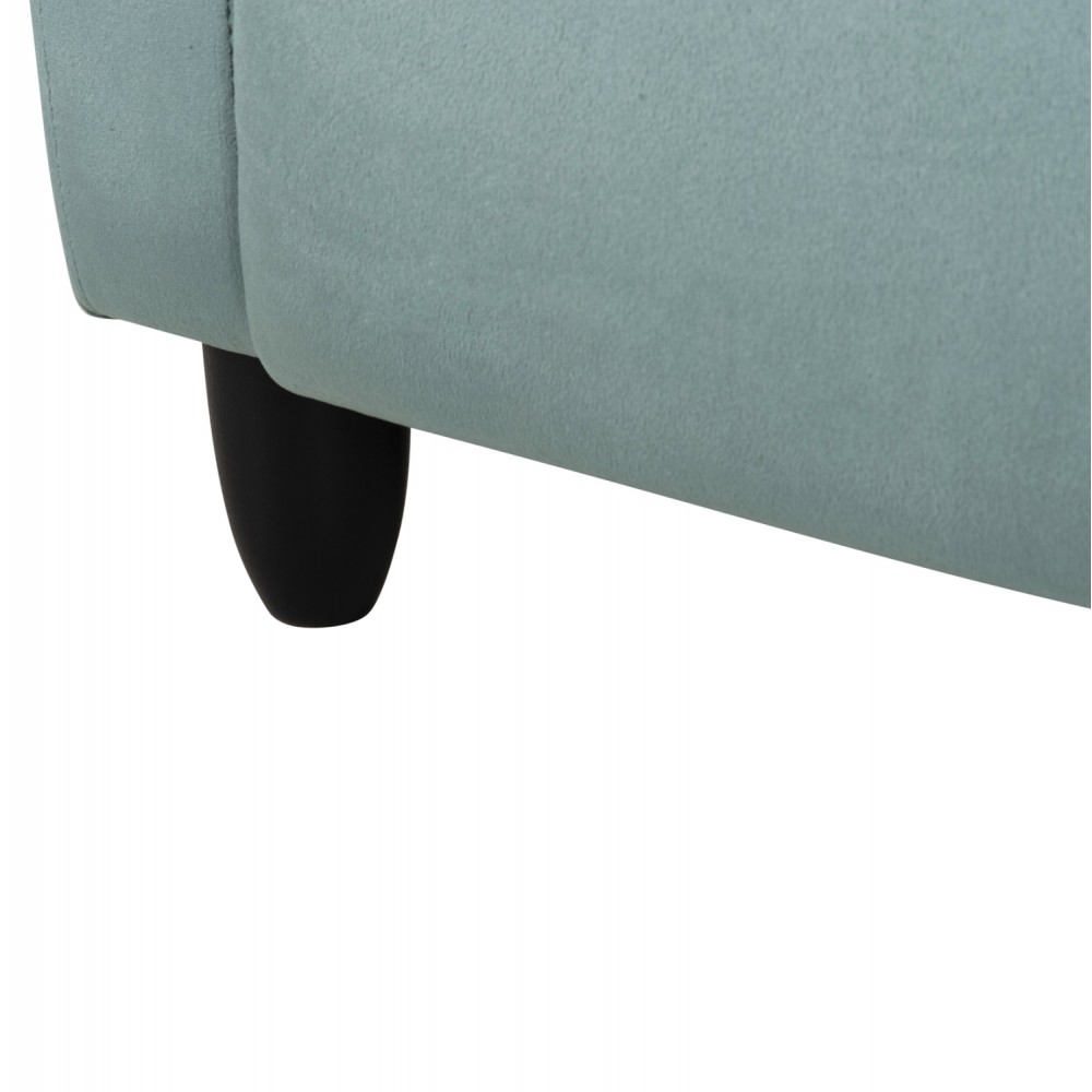 Πολυθρόνα "RELAX HIBER" από βελούδο σε χρώμα φυστική 67,5x90x104