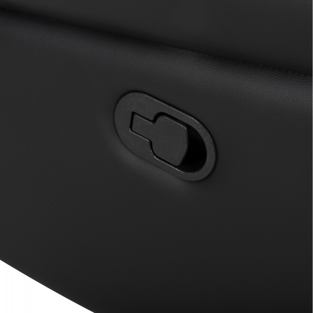 Πολυθρόνα μασαζ "HAPPER" από PU σε χρώμα μαύρο 76x94x102