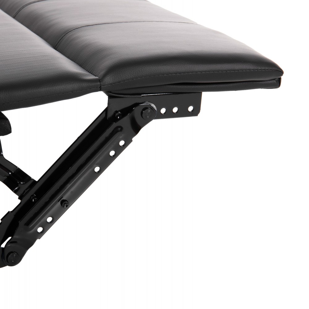 Πολυθρόνα μασαζ "HAPPER" από PU σε χρώμα μαύρο 76x94x102