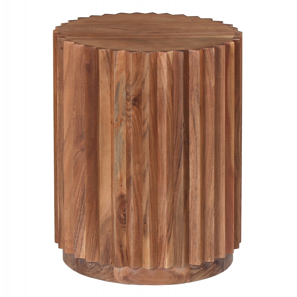 Τραπέζι βοηθητικό "SEDGE" σε χρώμα φυσικό Φ40x50