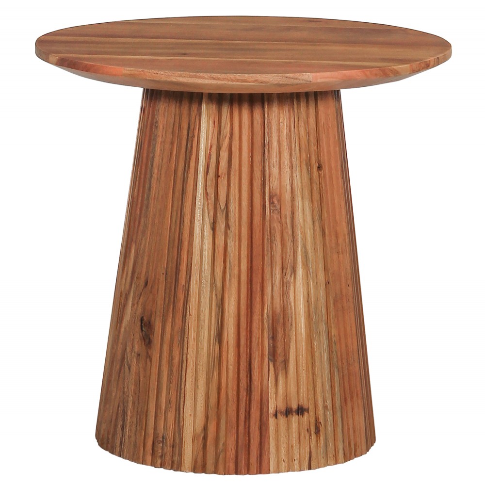 Τραπέζι βοηθητικό "GROOT" σε χρώμα φυσικό Φ45x44