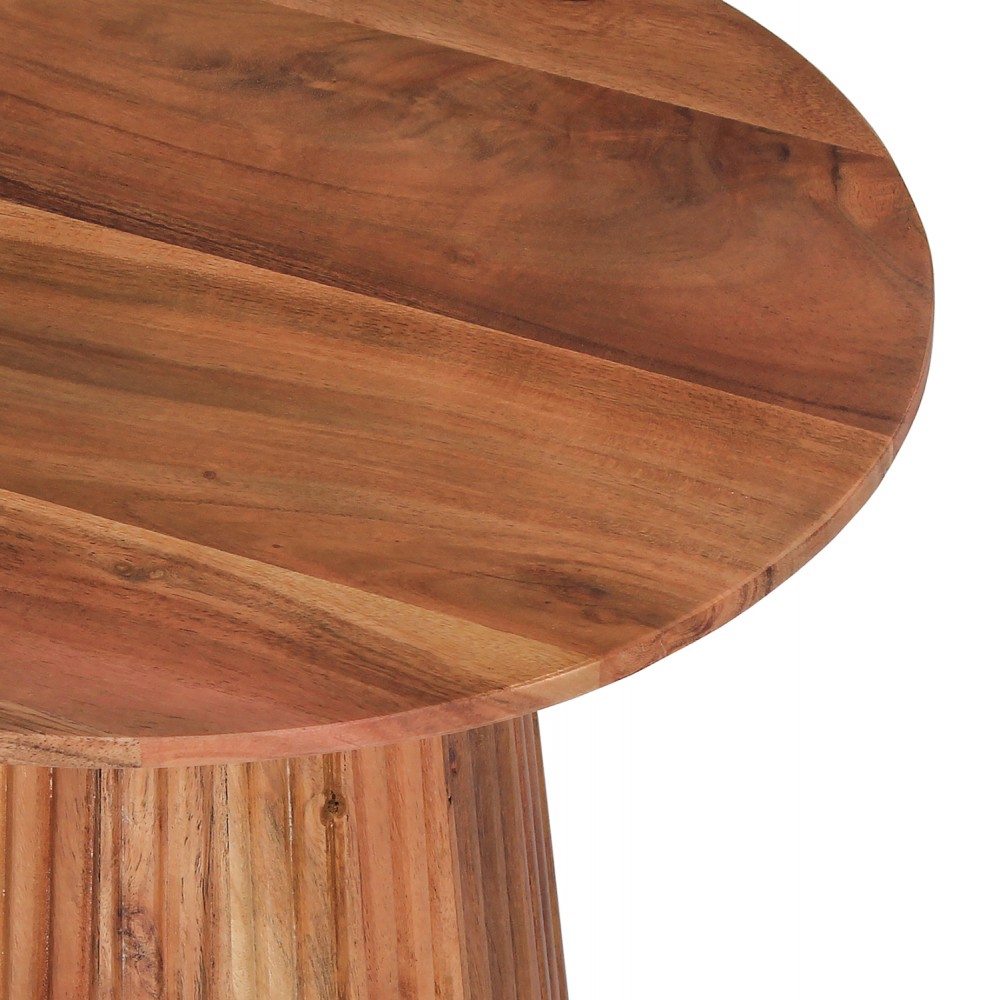 Τραπέζι βοηθητικό "GROOT" σε χρώμα φυσικό Φ45x44