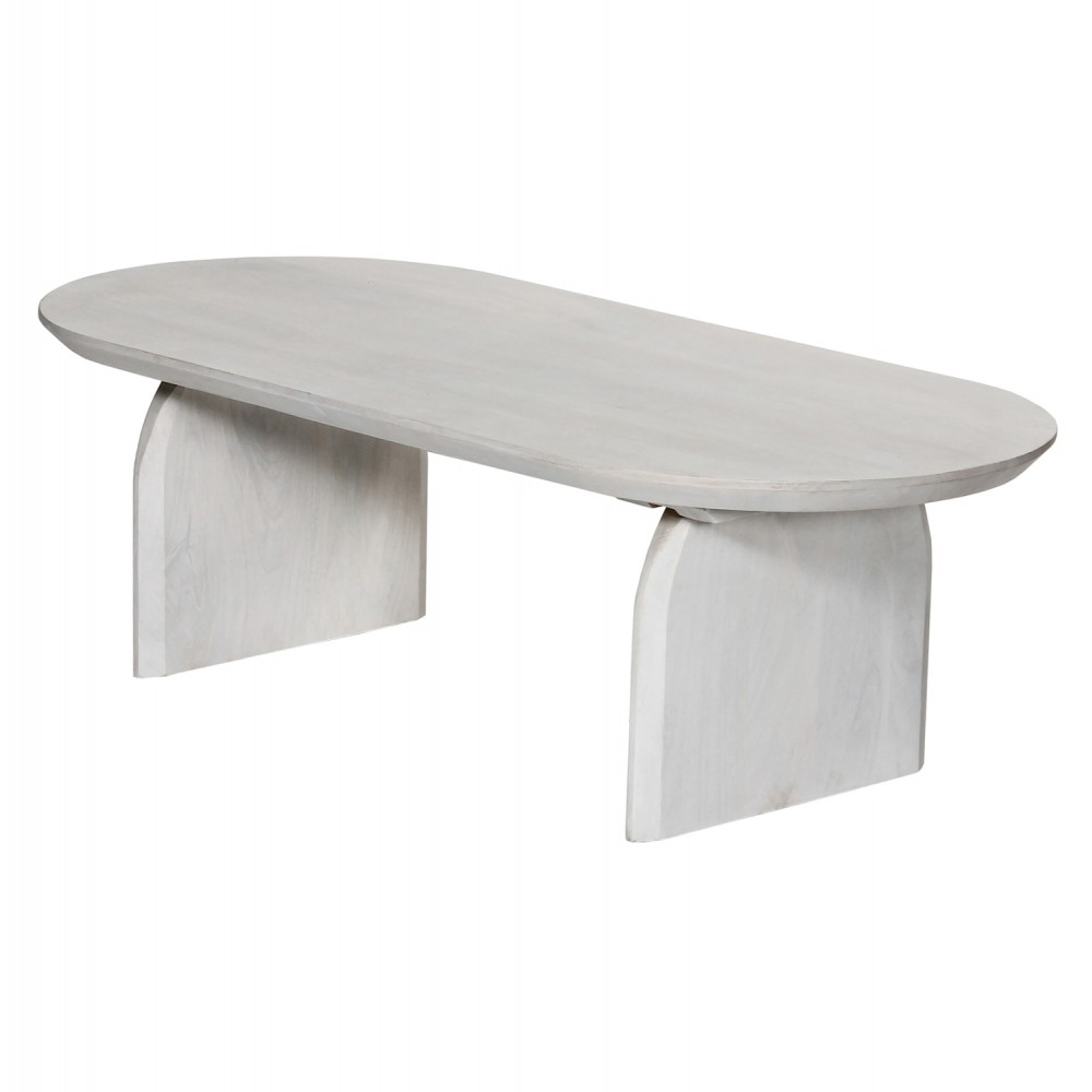 Τραπέζι σαλονιού "HONKY" σε χρώμα λευκό 120x60x40