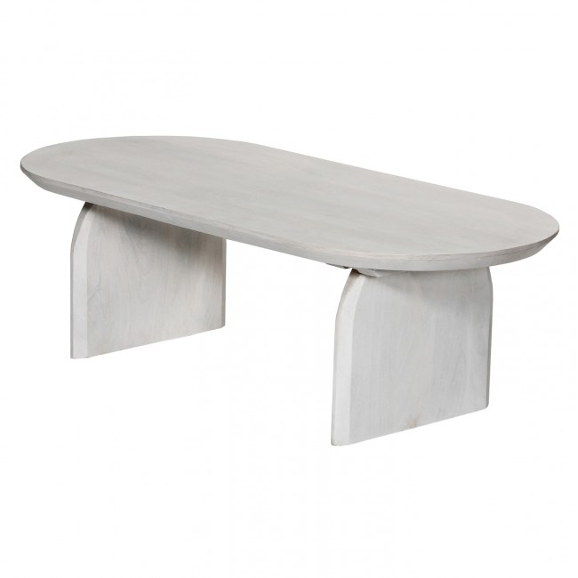 Τραπέζι σαλονιού "HONKY" σε χρώμα λευκό 120x60x40