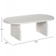 Τραπέζι σαλονιού "HONKY" σε χρώμα λευκό 130x60x35