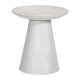 Τραπέζι βοηθητικό "ROSS" σε χρώμα λευκό Φ45x48