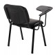 Καρέκλα συνεδρίου "JANISHA" από μέταλλο/PU σε χρώμα μαύρο 63x72x76