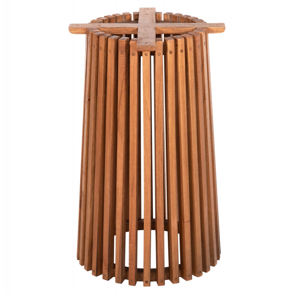 Βάση τραπεζιού "FRANTZ" από μασίφ σε χρώμα φυσικό Φ60x75,5