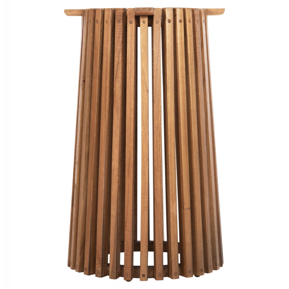 Βάση τραπεζιού "FRANTZ" από μασίφ σε χρώμα φυσικό Φ60x75,5