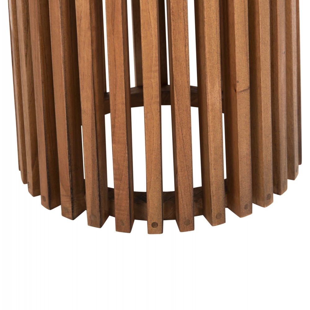 Βάση τραπεζιού "FRANTZ" από μασίφ σε χρώμα φυσικό Φ60x75,5