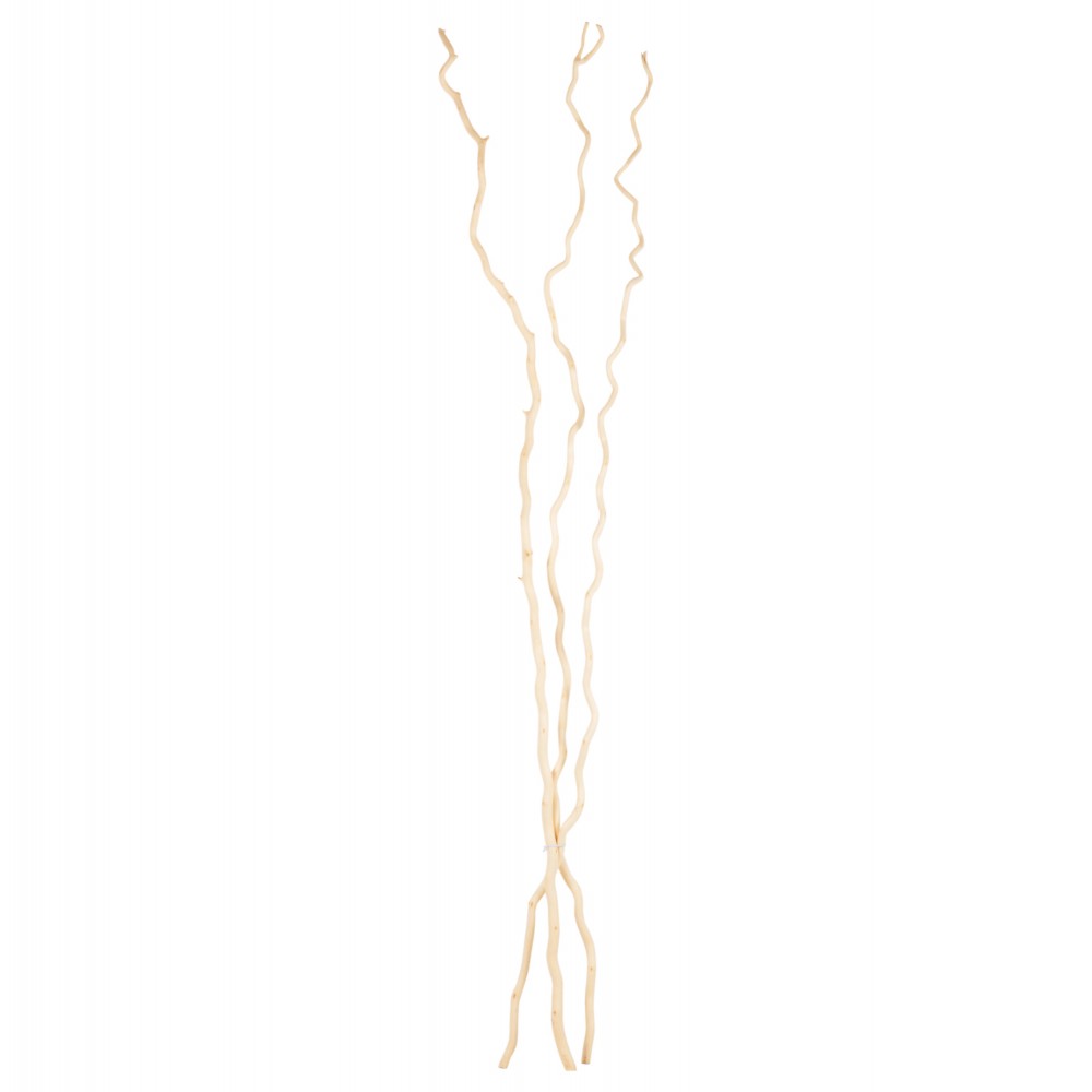 Διακοσμητικό μπουκέτο 3τμχ από κλαδιά μουριάς σε εκρού χρώμα 180Υ