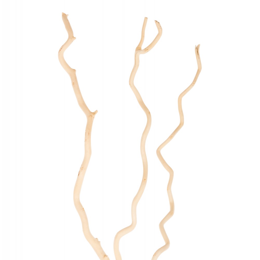 Διακοσμητικό μπουκέτο 3τμχ από κλαδιά μουριάς σε εκρού χρώμα 180Υ