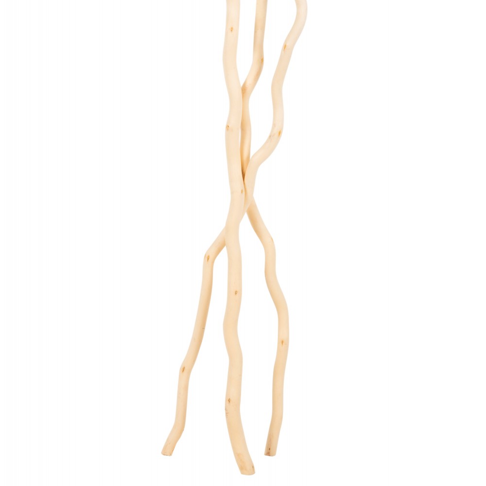 Διακοσμητικό μπουκέτο 3τμχ από κλαδιά μουριάς σε εκρού χρώμα 180Υ